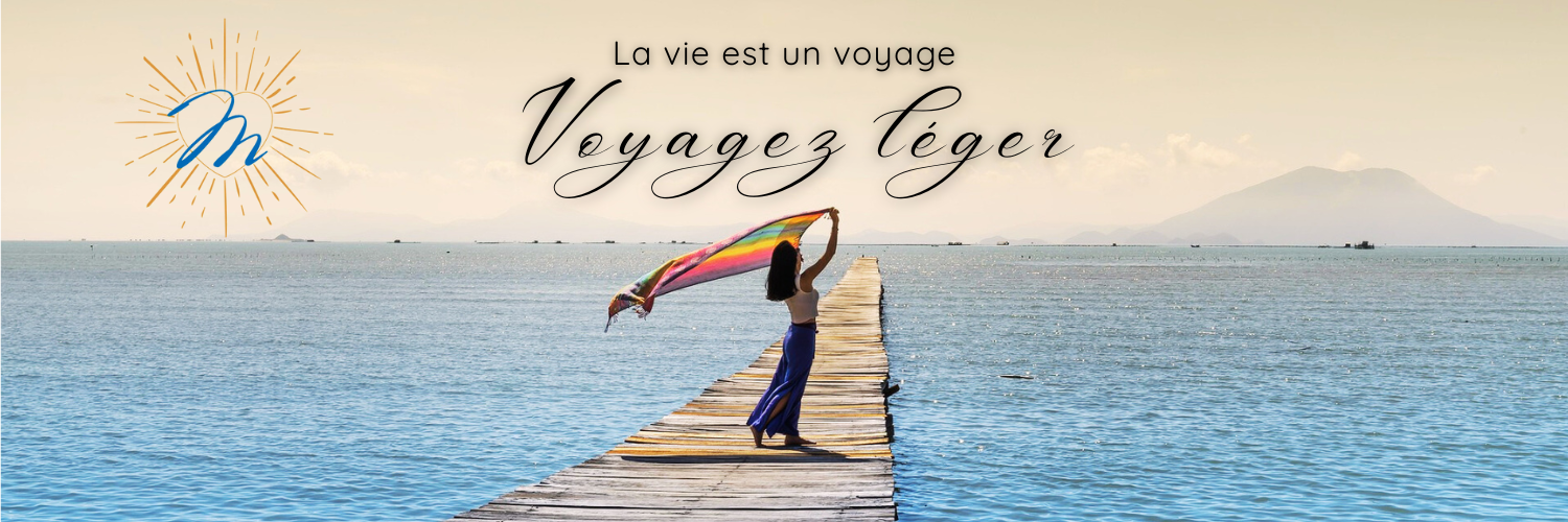 Visuel voyagez leger